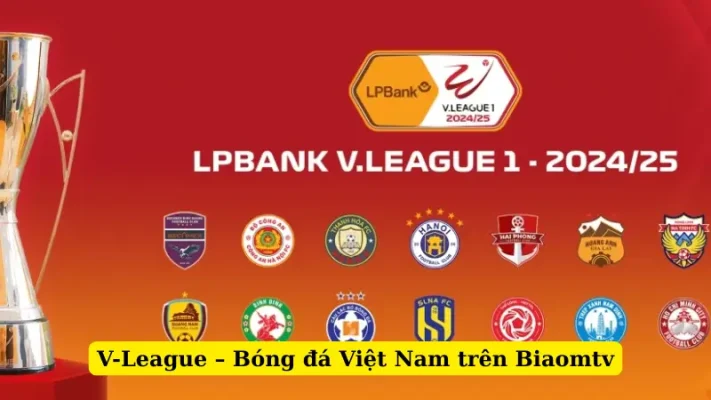 V-League - Bóng đá Việt Nam trên Biaomtv